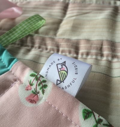 Quits, retro fabric, sewing, etsy, baby gifts