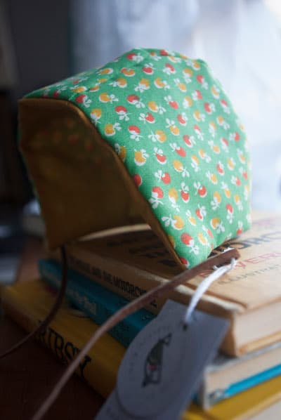 Bashful Birdie, Retro Baby Bonnet, Handmade, Etsy