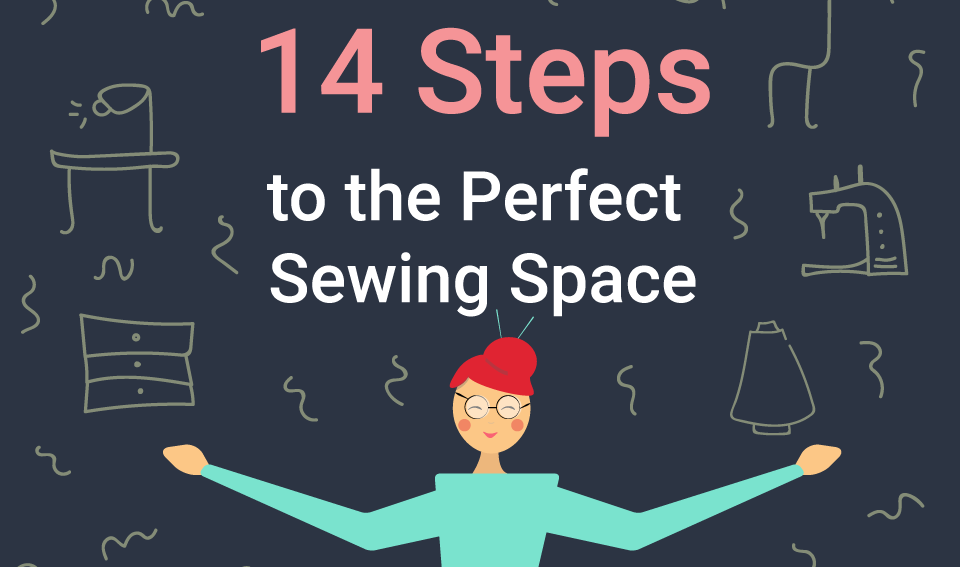 14 Steps to the Perfect Sewing Space | Image