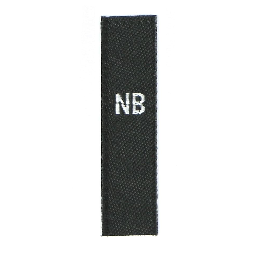 NEW BORN SIZE TAG 50 PRINTED CLOTHING LABELS NB